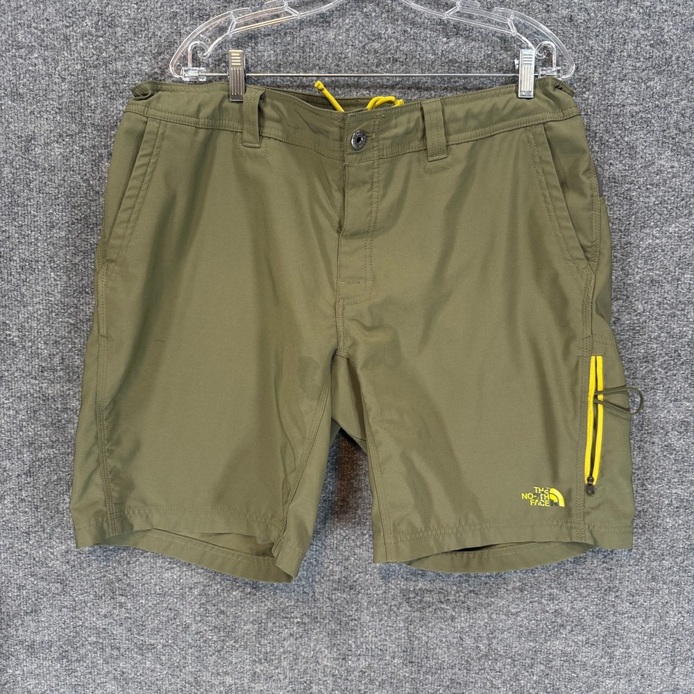 The North Face Shorts Mens 38 Green Cargo Hiking Outdoor Walking Athletic